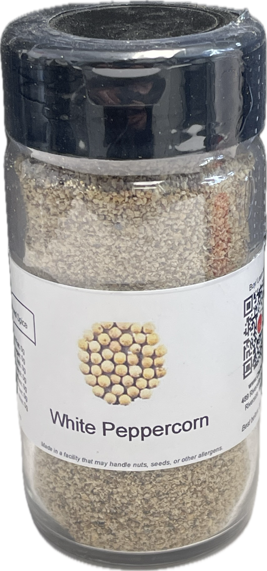 Single Spice, Fresh Ground: White Peppercorn
