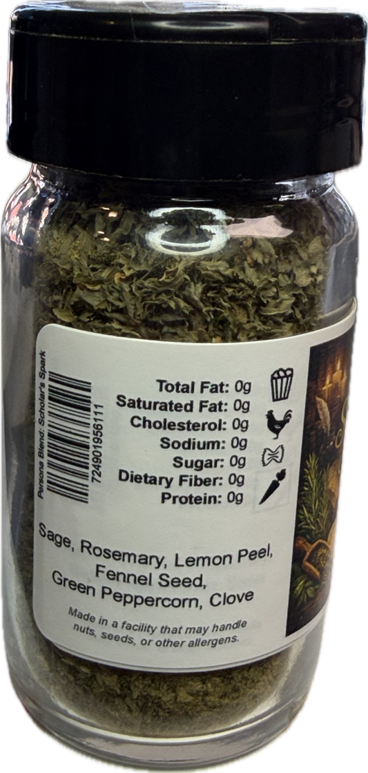 Scholar's Spark: Vitality Blend