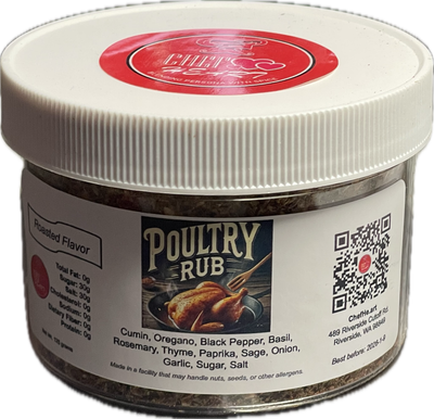 Chef Heart Signature Rub: Poultry