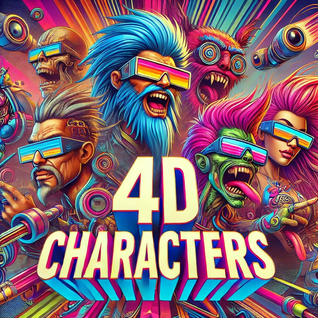 Persona Blend: 4D Characters