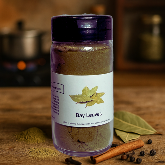 Single Spice, Fresh Ground: Bay Leaves
