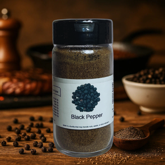 Single Spice, Fresh Ground: Black Peppercorn