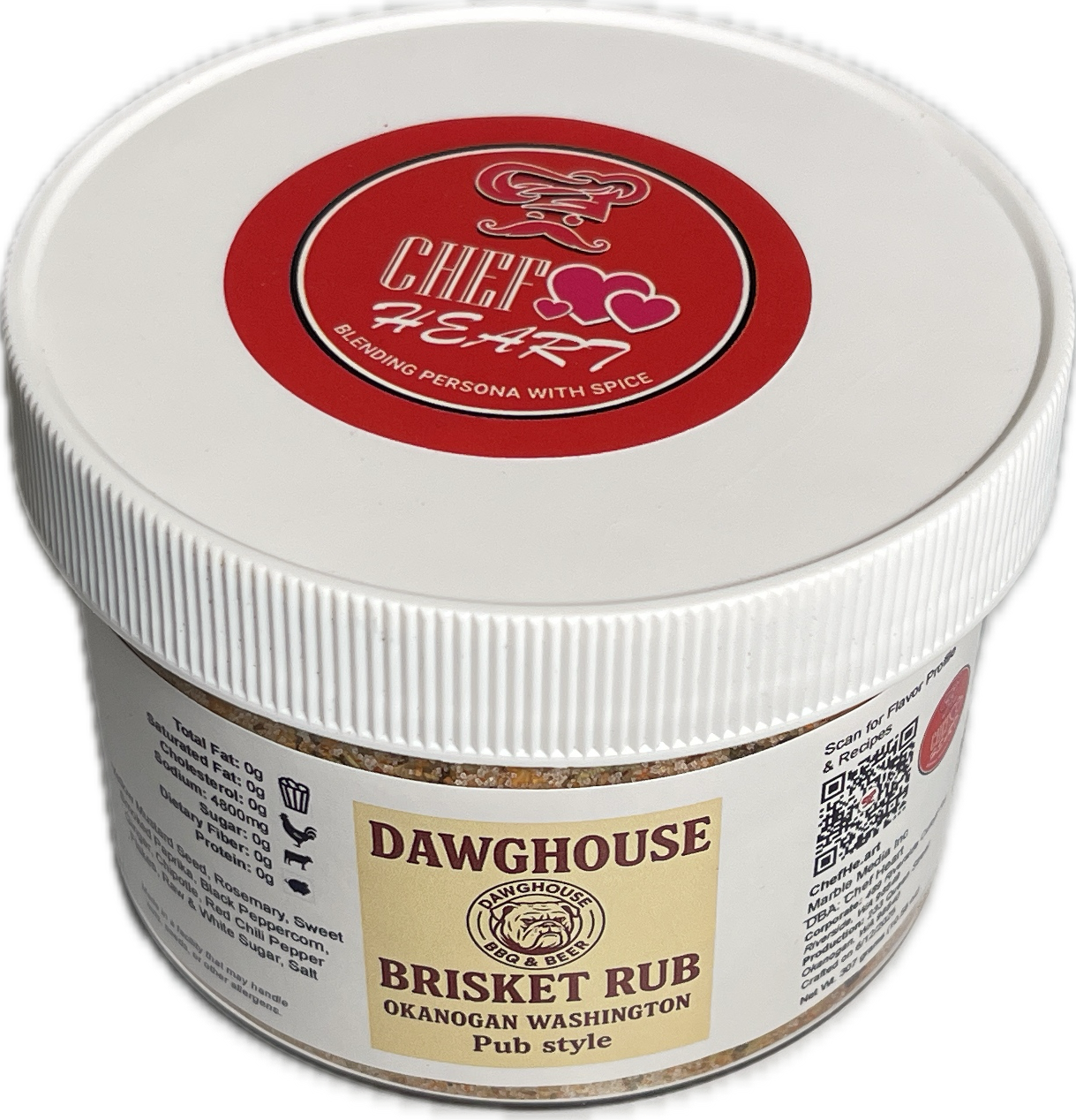 Dawghouse Rub (8oz or 1 Gallon)