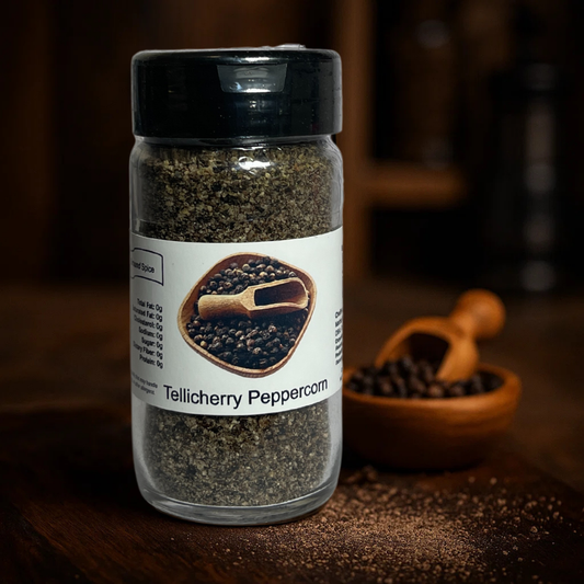 Single Spice, Fresh Ground: Tellicherry Peppercorn