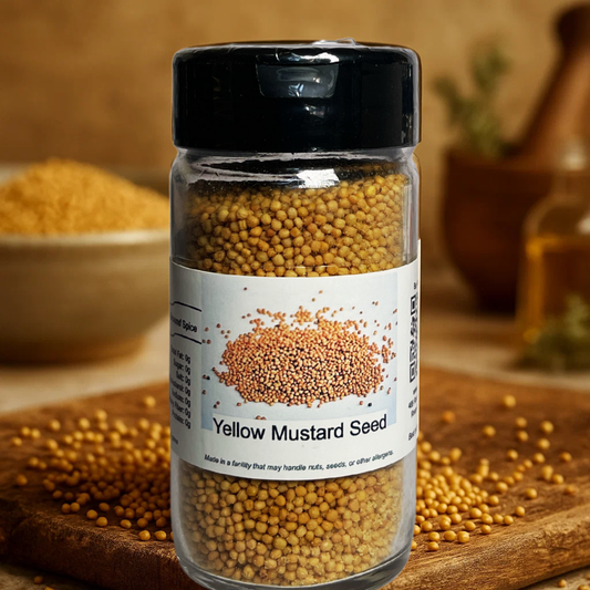 Single Spice, Fresh Ground: Yellow Mustard Seed
