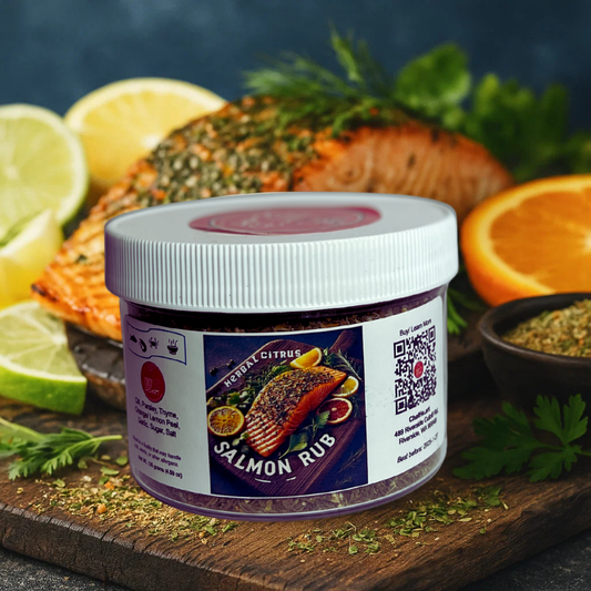 Signature Rub: Herbal Citrus Salmon